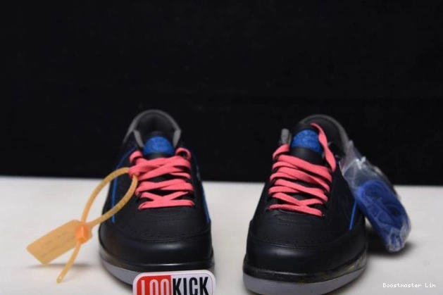 Bmlin Off-White 2 SP Blue Jordan Black DJ4375-004 Low Retro 0702